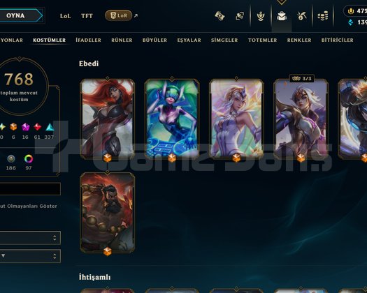 TR 842 LEVEL 768 SKIN 16 IHTISAM 130 K MAVI OZ