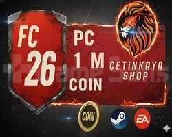 FC 26 1 M PC COİNS İNDİRİMLİ FİYATLAR
