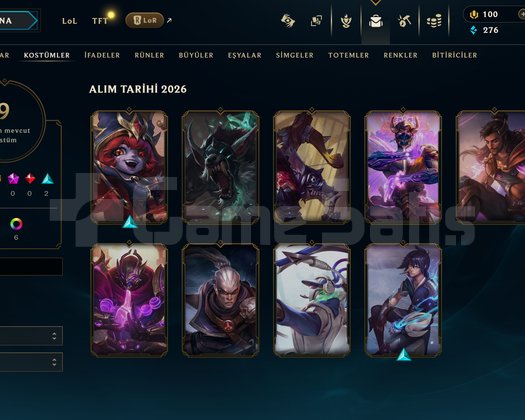 EUWEST EMERALD FRESH ACC 9 SKINLI  +100RP +70HERO