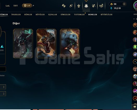 URF WW GERİ ÇEKİLMEZ 291 KOSTÜM PLAT ELO HESAP