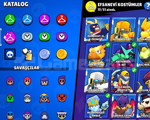 Satılık brawl stars hesabı