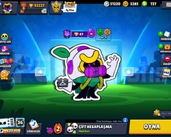 BRAWL STARS ÇOK EKSTRALI HESAP 92500 KUPA