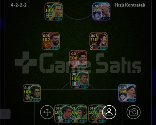 Efootball 26 Mobile hesabım satılık
