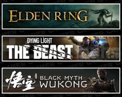 Elden Ring + DY The Beast + Black Myth Wukong