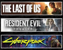 Last Of Us 1 + Resident Evil Requiem + Cyberpunk 2