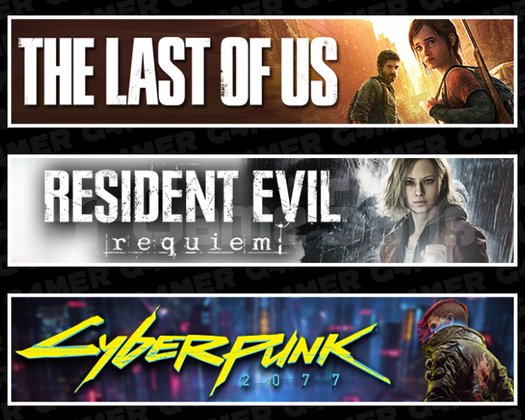 Last Of Us 1 + Resident Evil Requiem + Cyberpunk 2