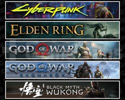 Cyberpunk + Elden + GOW + Ragnarök + Wukong