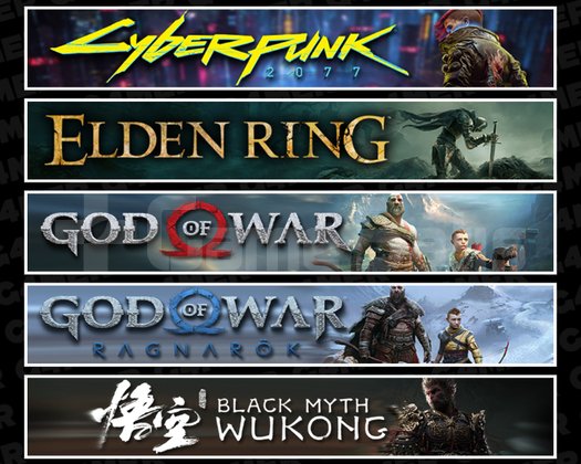 Cyberpunk + Elden + GOW + Ragnarök + Wukong