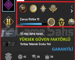 ANINDA TESLİM | 8 MADALYA | 1358 SAAT | FACEIT