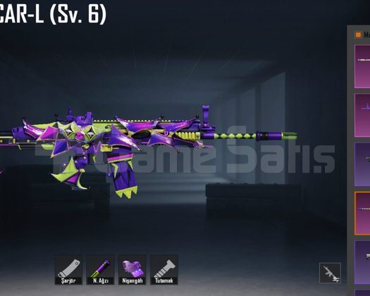4 XUIT MASKARA SCAR 6LVL MASKARA M416 2LVL FIRSAT!