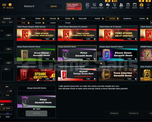 41K Materyalli 55 Seviye Zula Hesabı