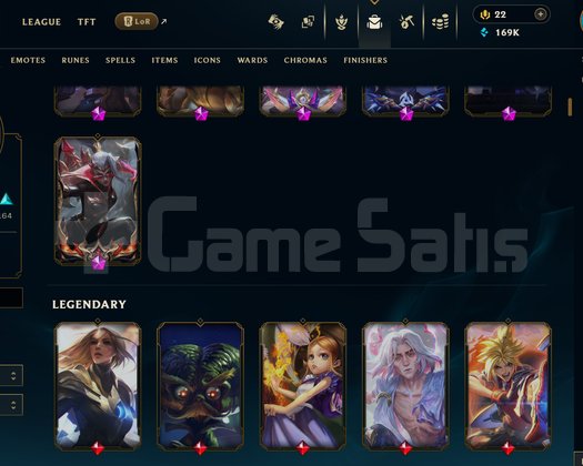 EUW 339 Kostüm 172 Şampiyon Unranked 6 Prestij