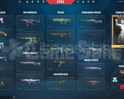 7 Vandallı 3 Phantomlu 2 bıçaklı Diamond 2 HESAP