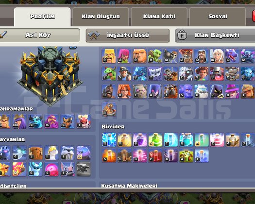 Yok böyle Coc hesabı