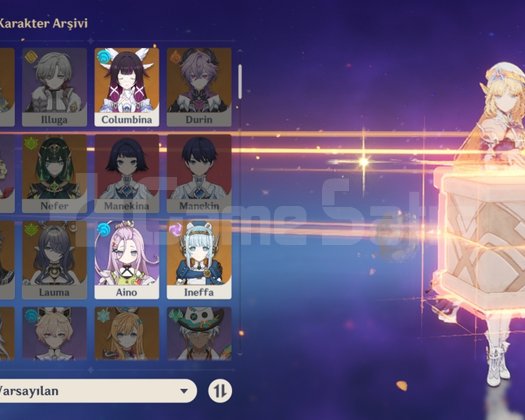 Ar 55 Tartaglia+ 8 5star karakter
