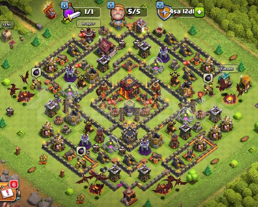 ACİL SATILIK CR+CoC MÜKEMMEL FULL HESAP