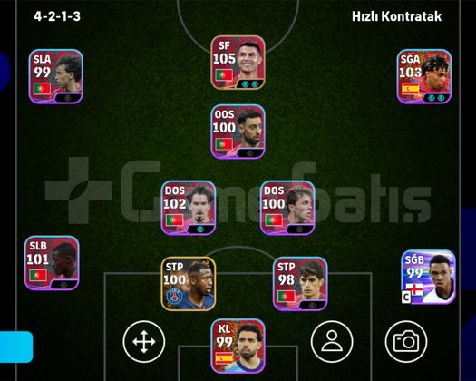 2000 e futbol parası değerindeki Portekiz paketi
