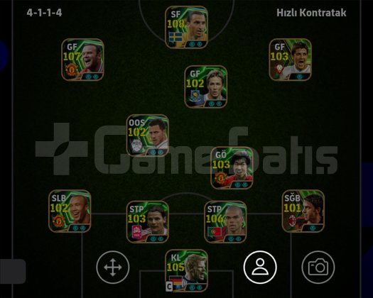 108 İbrahimovic 107 Rooney 104 Forlan 103 Villa