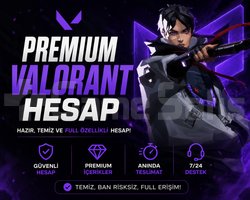 |PREMİUM+++ | VALORANT RANDOM HESAP
