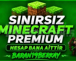 SINIRSIZ MİNECRAFT PREMİUM HESAPHIZLI TESLİM