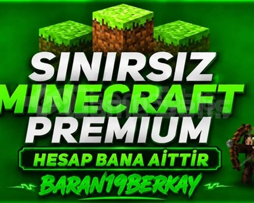 SINIRSIZ MİNECRAFT PREMİUM HESAPHIZLI TESLİM