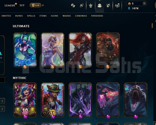 EUW 309 Kostüm10 Prestij 172 Şampiyon unranked
