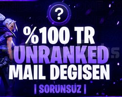 TR UNRANKED HESAP MAİL DEĞİŞEN 20 LVL  RANKED