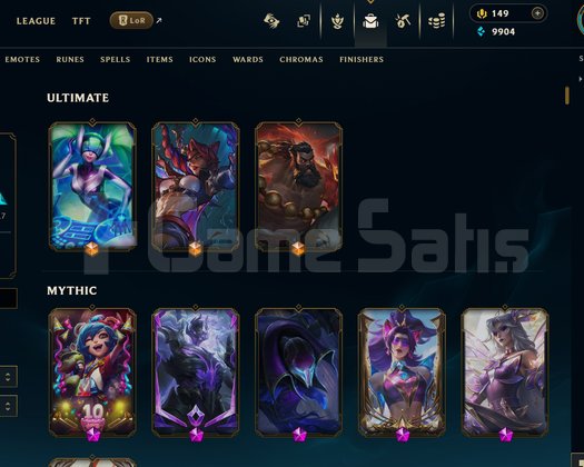 EUW 242 Kostüm 6 Prestij 172 Şampiyon Unranked