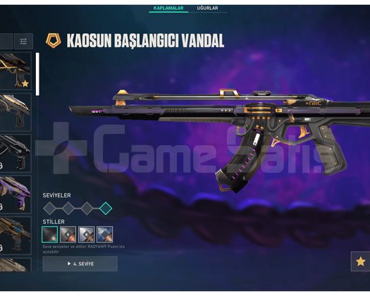 6 BIÇAKLI 6 VANDALLI BOL SKİNLİ HESAP