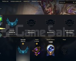 5 WİN PLAT 3 DİA MMR +30