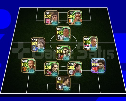 KG 3227 4 BOMBACI+ZOLA+PELE+MÜLLER+STOJKOVİC