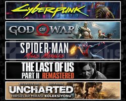Cyberpunk + GOW + Miles + TLOU2 + Uncharted
