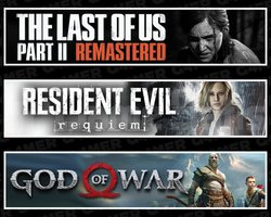 Last Of Us 2 + Resident Evil Requiem + God Of War