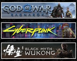 Ragnarök + Cyberpunk 2077 + Black Myth Wukong
