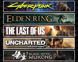 Cyberpunk + Elden + TLOU1 + Uncharted + Wukong