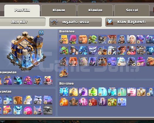 260 level bb18 sağlam hesap