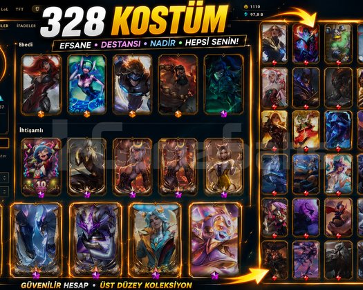 606 LVL 328 KOSTÜM + 1110 RP + TFT