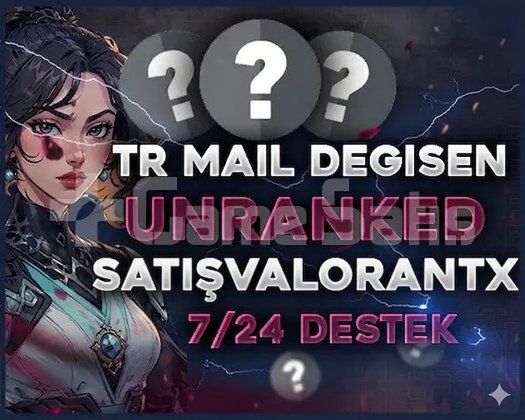 TR - +20 LEVEL UNRANKED - MAİL DEĞİŞEN - FRESH!