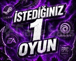 İSTEDİĞİNİZ 1 OYUN + OTO TESLİMAT + GARANTİ