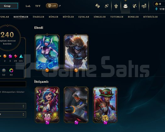 487 LVL 240 KOSTÜM + TFT + TEL ONAYSIZ + PAX SVR