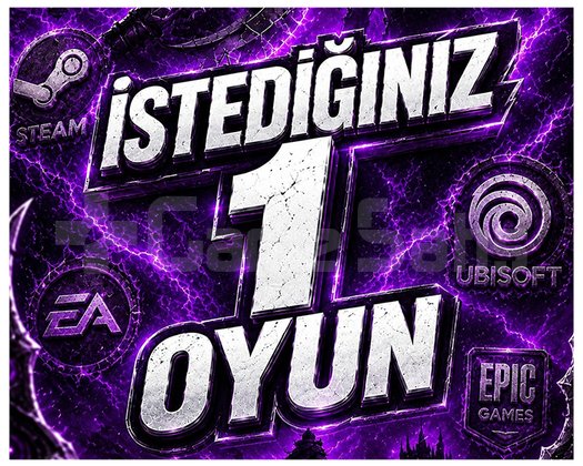İSTEDİĞİNİZ 1 OYUN + OTO TESLİMAT + GARANTİ