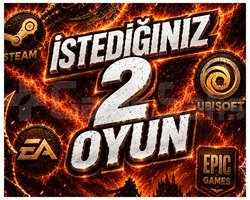 İSTEDİĞİNİZ 2 OYUN + OTO TESLİMAT + GARANTİ