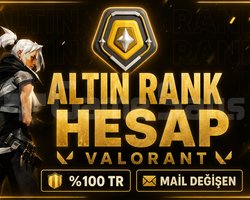 TR ALTIN RANK HESAP MAİL DEĞİŞEN 100 GOLD