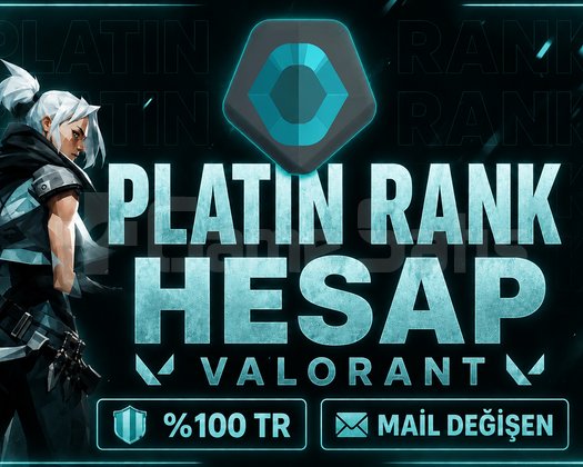 TR PLATİN RANK HESAP MAİL DEĞİŞEN 100 SORUNSUZ