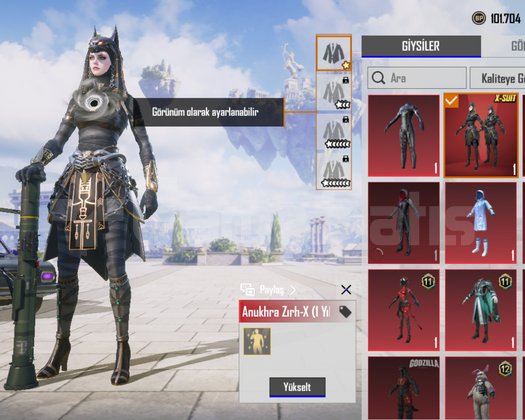 Full hesap xsuit firavun çanta