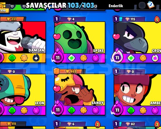 58k kupa 103 karakter 344 kostüm