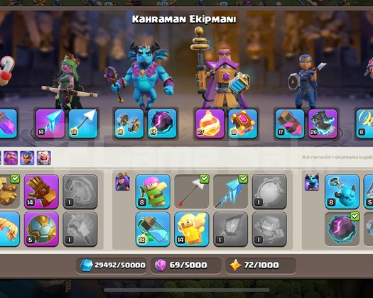 SAĞLAM DEMİRCİLİ+BB 16 MAXTAN GEÇME+184 LEVEL