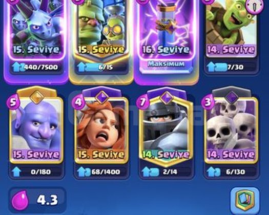 Ucuz Clash royale hesap