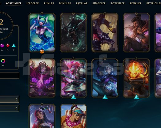 EUW +30 LP -10 LP YÜKSEK WR HESAP MAİL ONAYSIZ