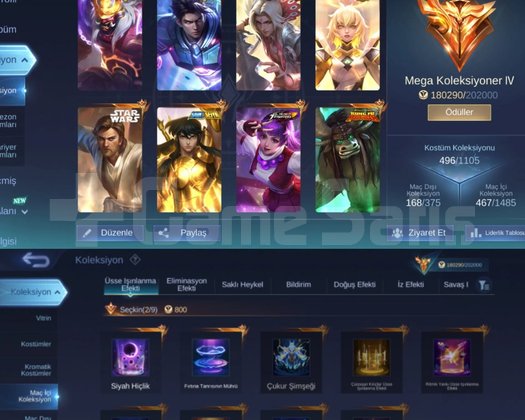 *İKİ EPİC BASE 5 K STAR PARÇASI DOLU KELEPİR MEGA